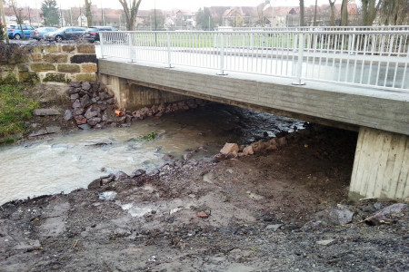 Ersatzneubau der Brücke über die Spring in Römhild